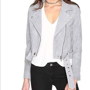 Blank NYC suede moto jacket